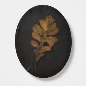 8"x10" Moody Leaf Painted Board Wall Art - Threshold™ Studio McGee
